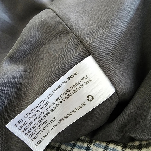 A new day Oversized Houndstooth print oversized Blazer Size Medium - Picture 2 of 10